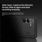 Black Mirror CamShield Case — Galaxy S26 Ultra