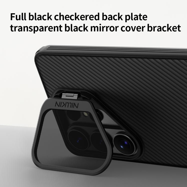Black Mirror Transparent CamShield Case — Galaxy S26 Ultra