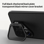 Black Mirror Transparent CamShield Case — Galaxy S26 Ultra