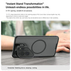 Black Mirror Transparent CamShield Case — Galaxy S26 Ultra