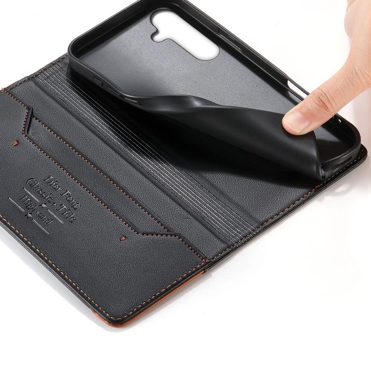 RFID-Blocking Vegan Leather Case — Galaxy S Series