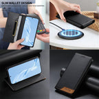 RFID-Blocking Vegan Leather Case — Galaxy S Series