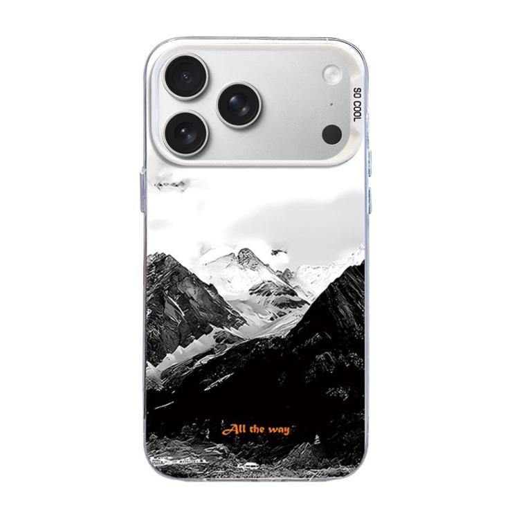 Mountain Pattern Hybrid Case — iPhone 18 Pro