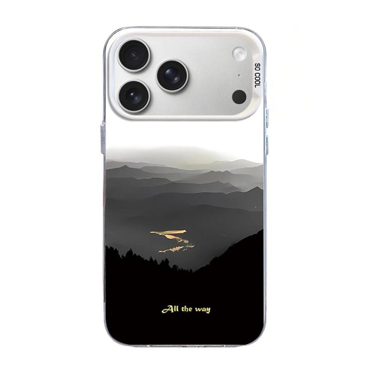 Mountain Pattern Hybrid Case — iPhone 18 Pro