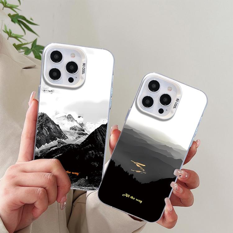 Mountain Pattern Hybrid Case — iPhone 18 Pro & More