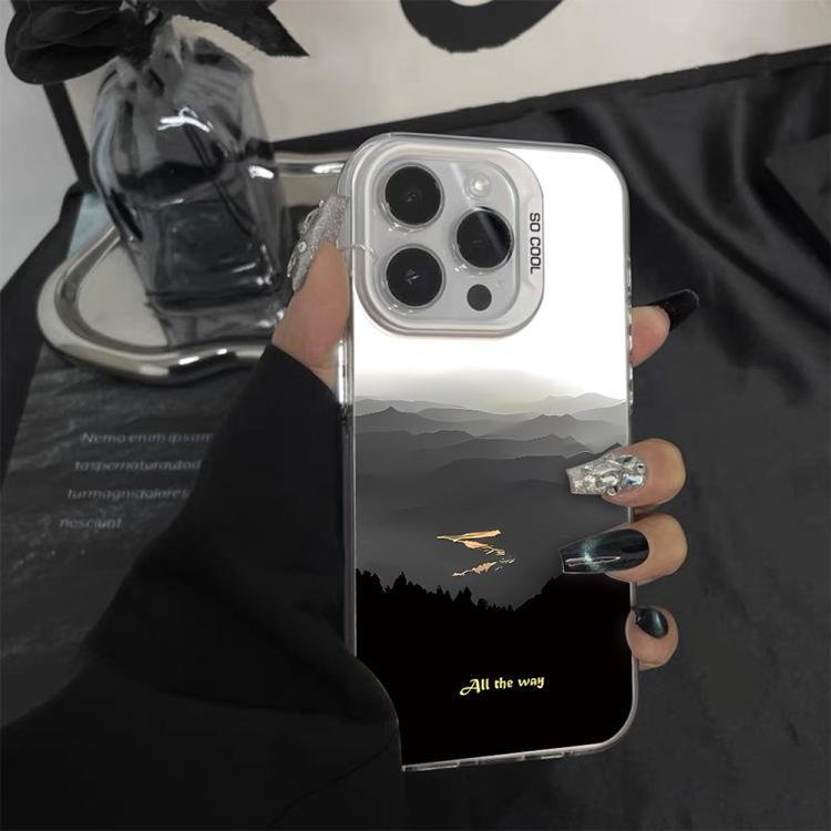 Mountain Pattern Hybrid Case — iPhone 18 Pro & More