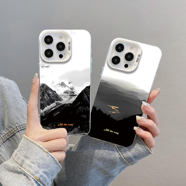 Mountain Pattern Hybrid Case — iPhone 18 Pro & More