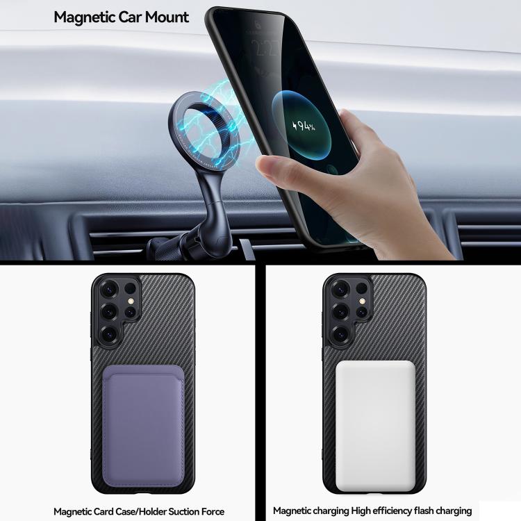Kevlar-Texture Shockproof Case — Galaxy S26 Series