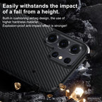 Kevlar-Texture Shockproof Case — Galaxy S26 Series