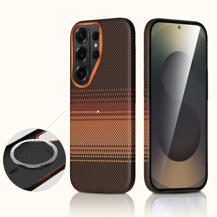 Woven Leather Magnetic Case — Galaxy S26 Series