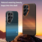 Woven Leather Magnetic Case — Galaxy S26 Series