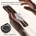Woven Leather Magnetic Case — Galaxy S26 Series