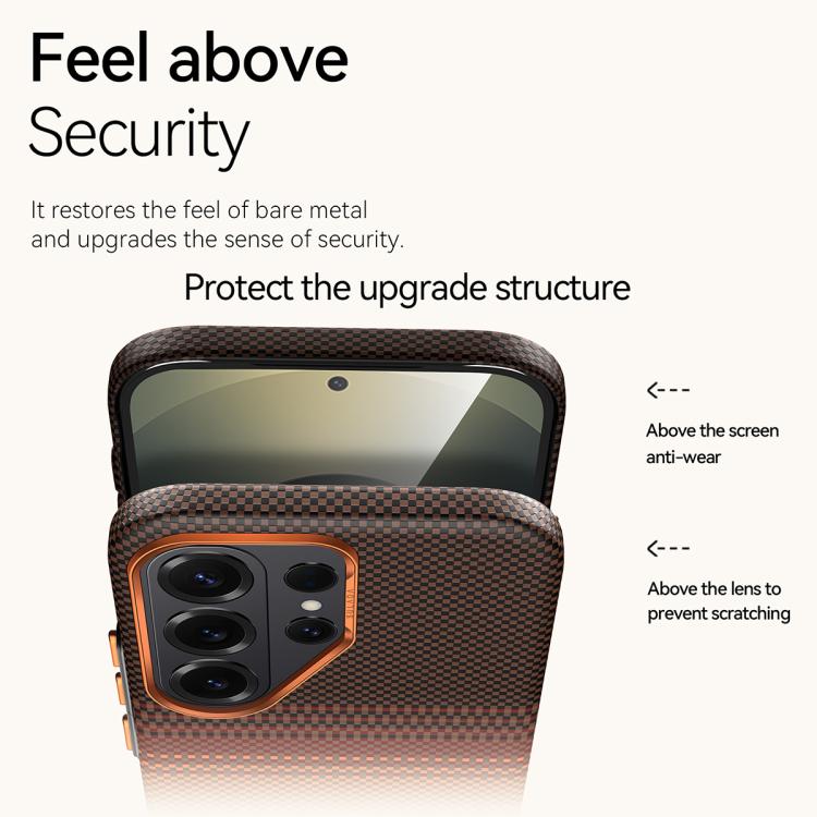 Woven Leather Magnetic Case — Galaxy S26 Series