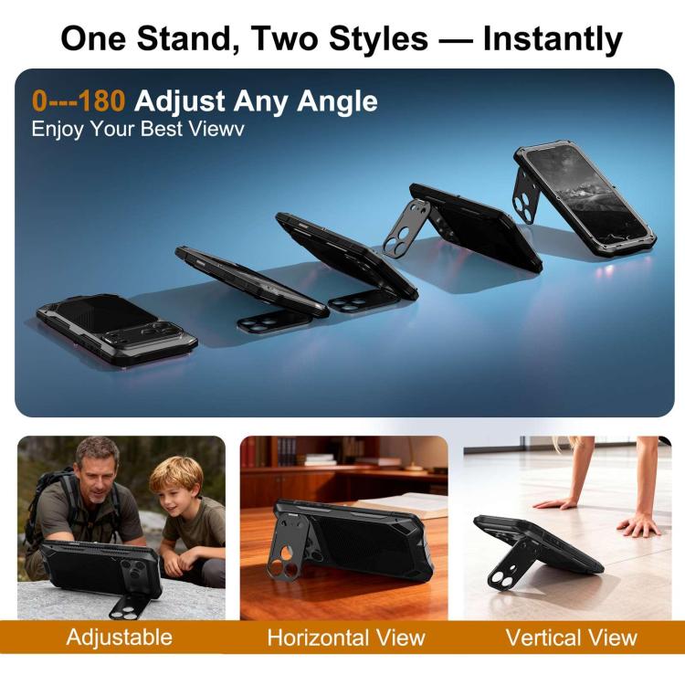 Metal Armor IP65 Waterproof Case — iPhone 18 Pro