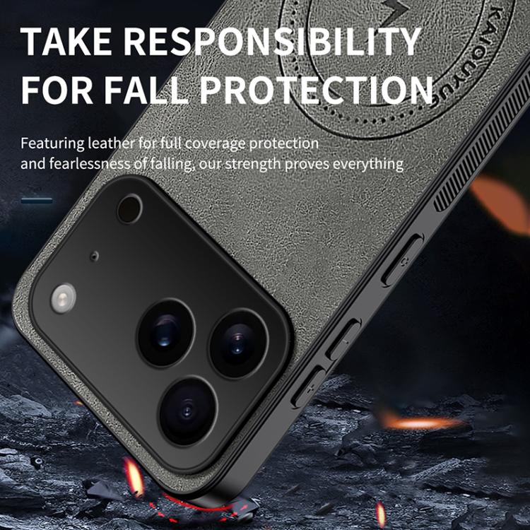 Nappa-Texture MagSafe Case — iPhone 18 Pro