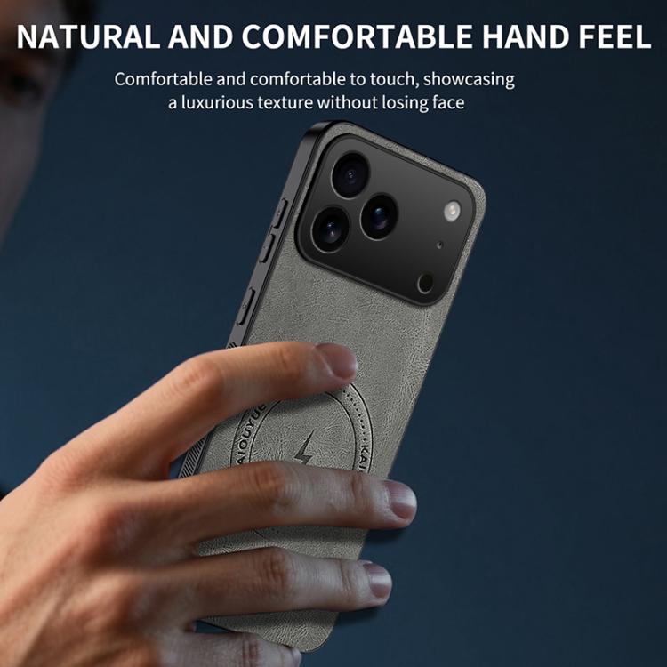 Nappa-Texture MagSafe Case — iPhone 18 Pro