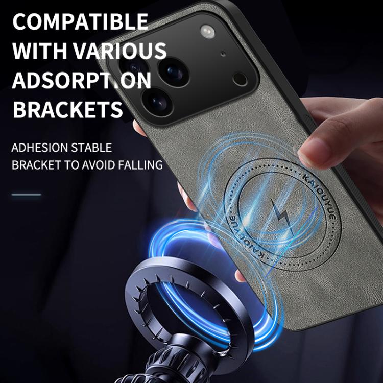Nappa-Texture MagSafe Case — iPhone 18 Pro