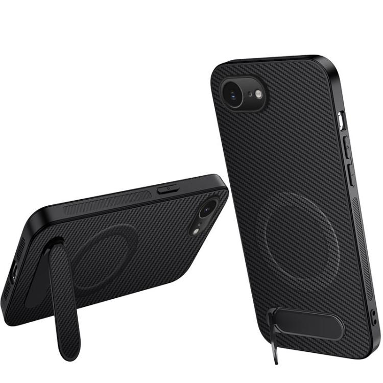 Carbon-Fibre MagSafe Case with Kickstand — iPhone 17 Pro