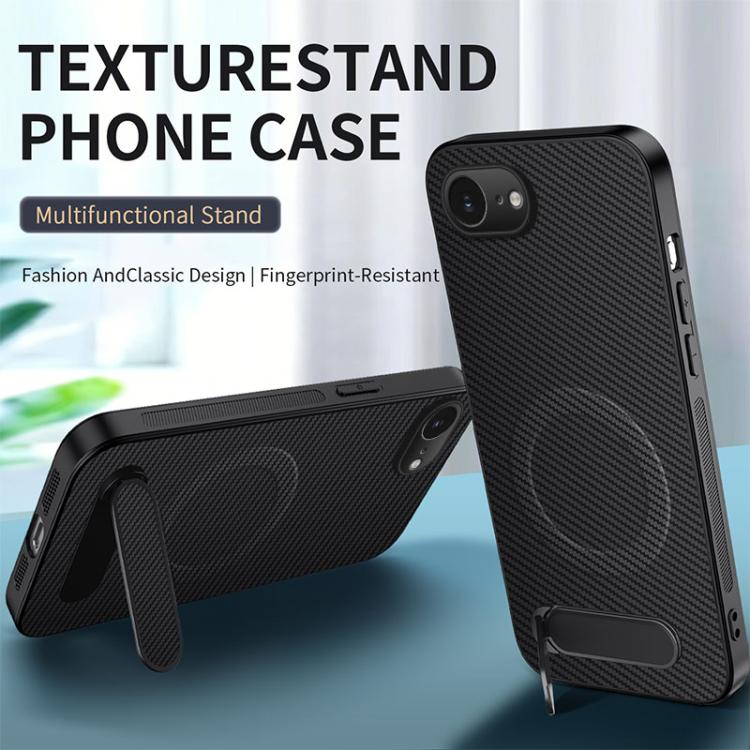 Carbon-Fibre MagSafe Case with Kickstand — iPhone 17 Pro