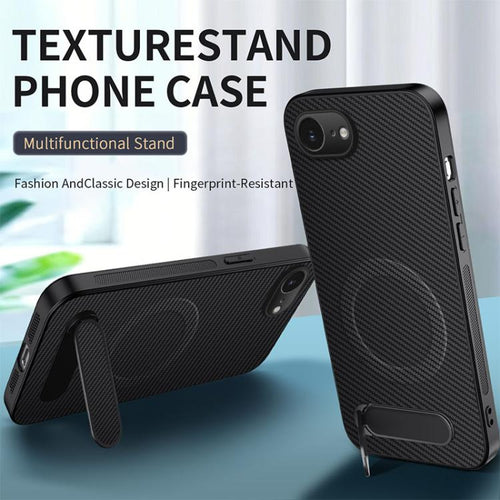 Carbon-Fibre MagSafe Case with Kickstand — iPhone 17 Pro