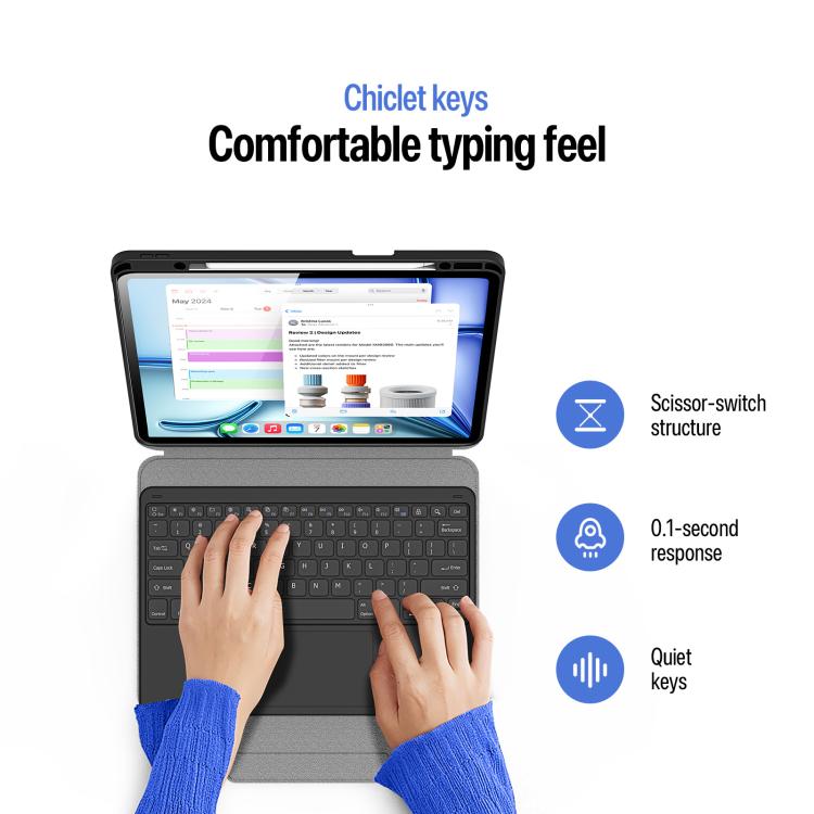 Magnetic Wireless Keyboard Case — iPad Air 13