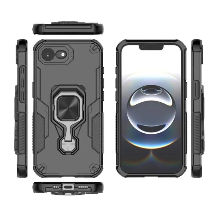 Rugged Case with Metal Kickstand & Screen Protector — iPhone 17 Pro