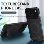 Kickstand Carbon Fiber Magnetic Case — iPhone 18 Pro