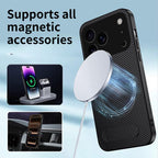 Kickstand Carbon Fiber Magnetic Case — iPhone 18 Pro