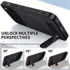 Kickstand Carbon Fiber Magnetic Case — iPhone 18 Pro