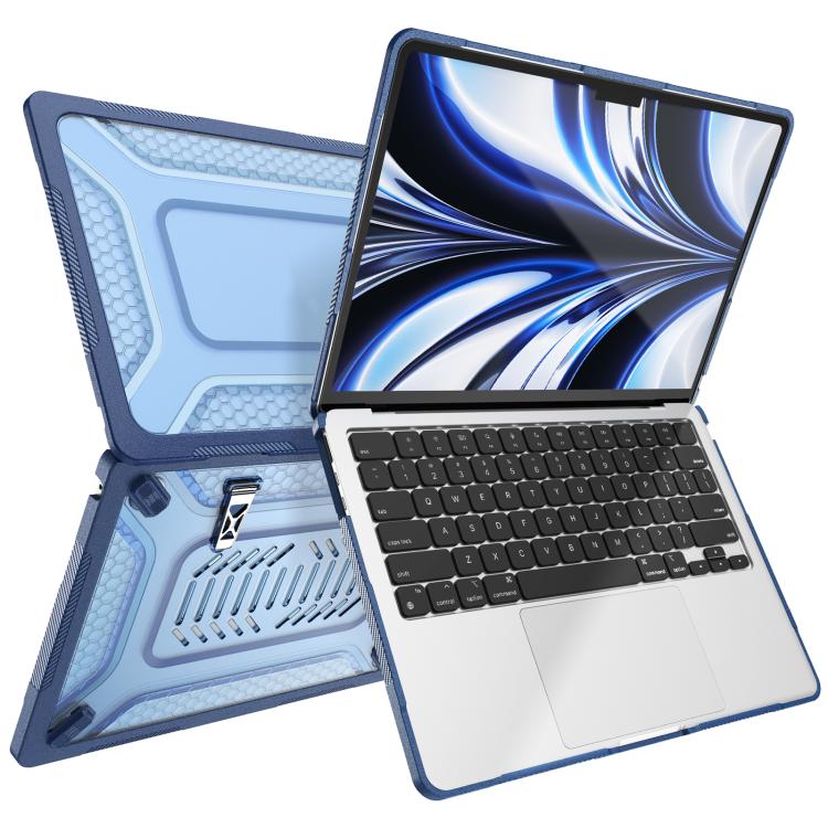 Honeycomb Stand Hybrid Case — MacBook Air 13.6 & Neo 13