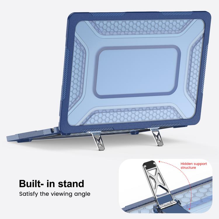 Honeycomb Stand Hybrid Case — MacBook Air 13.6 & Neo 13