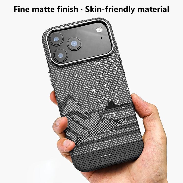 Kevlar Texture Water-Sticker Magnetic Case — iPhone 18 Pro