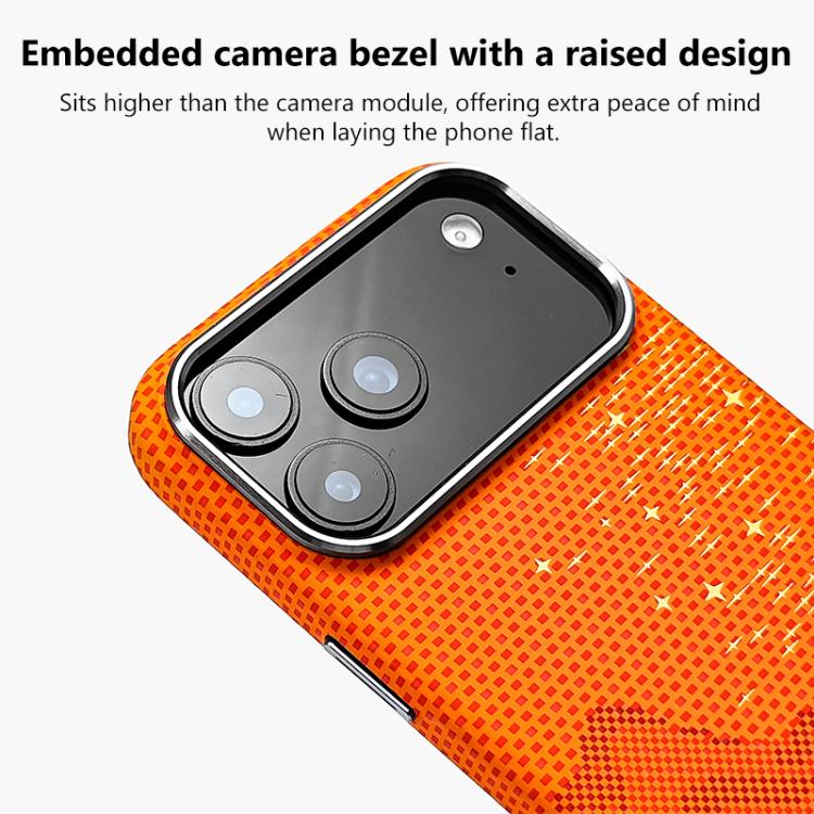 Kevlar Texture Water-Sticker Magnetic Case — iPhone 18 Pro
