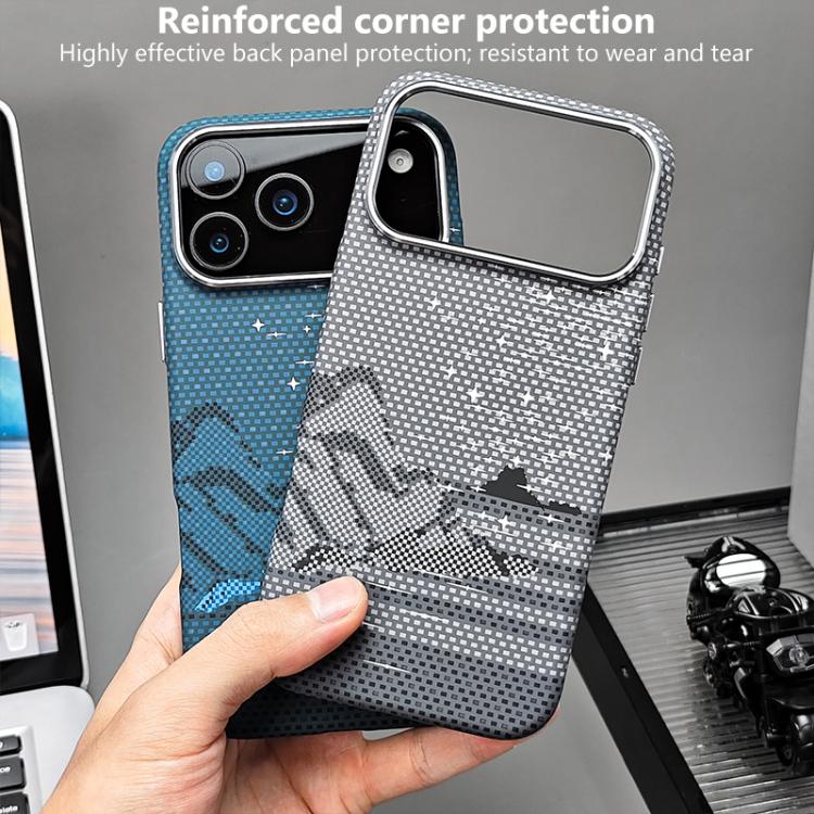 Kevlar Texture Water-Sticker Magnetic Case — iPhone 18 Pro