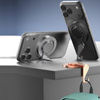 360° Magnetic Desktop Stand with Hanging Hook