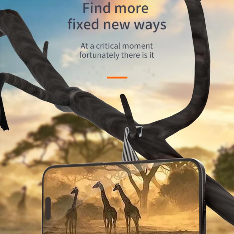 360° Magnetic Desktop Stand with Hanging Hook