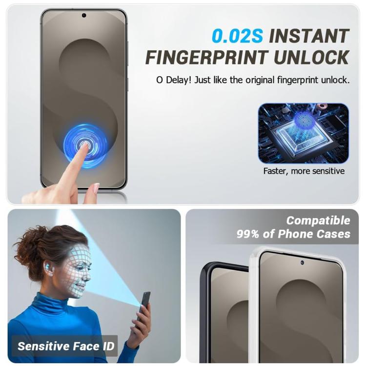 High-Aluminum HD Tempered Glass, Anti-Fingerprint — Galaxy Z Fold8 Ultra