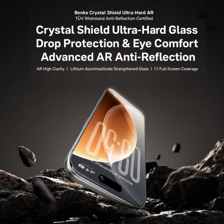 Glare-Free Tempered Glass — iPhone Pro