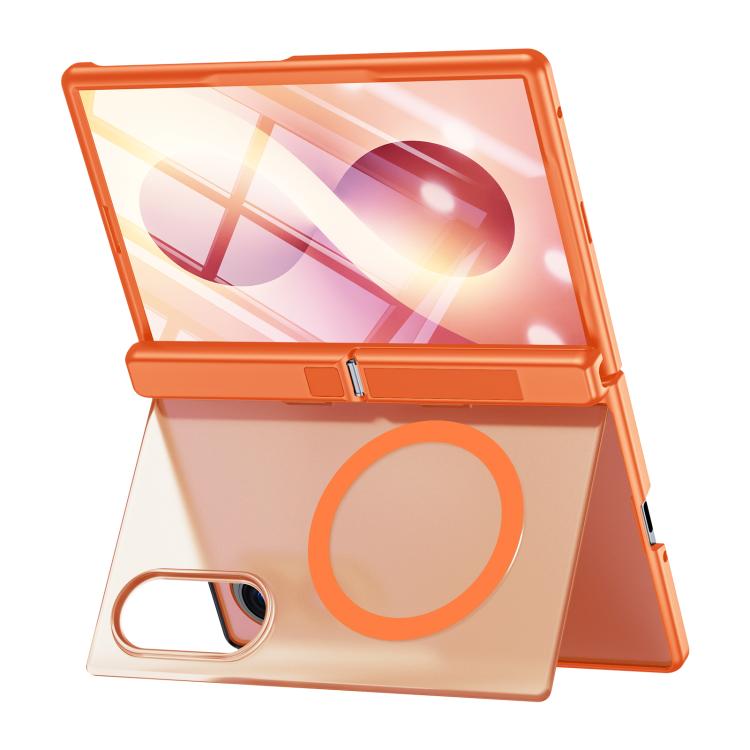 Integrated Translucent Case with Hinge Kickstand — Galaxy Z Fold8
