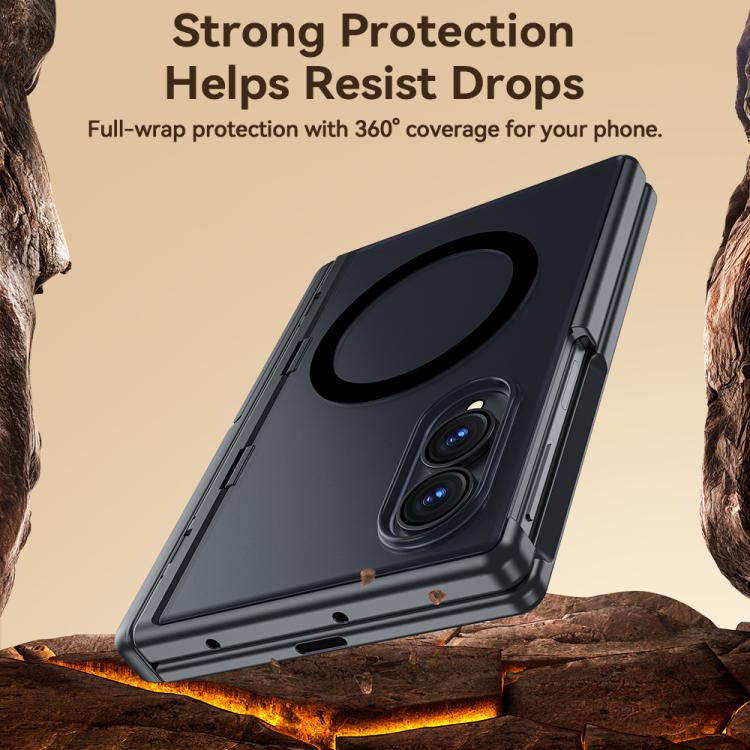 Integrated Translucent Case with Hinge Kickstand — Galaxy Z Fold8