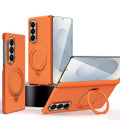 Grid-Textured Case with Rotating Magnetic Holder