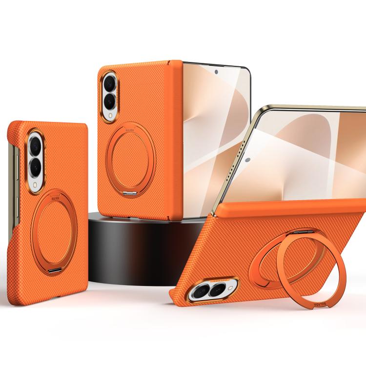 Grid-Textured Case with Rotating Magnetic Holder