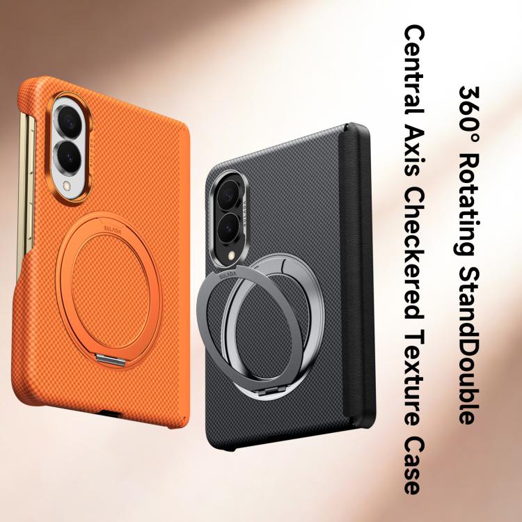 Grid-Textured Case with Rotating Magnetic Holder
