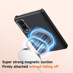 Grid-Textured Case with Rotating Magnetic Holder