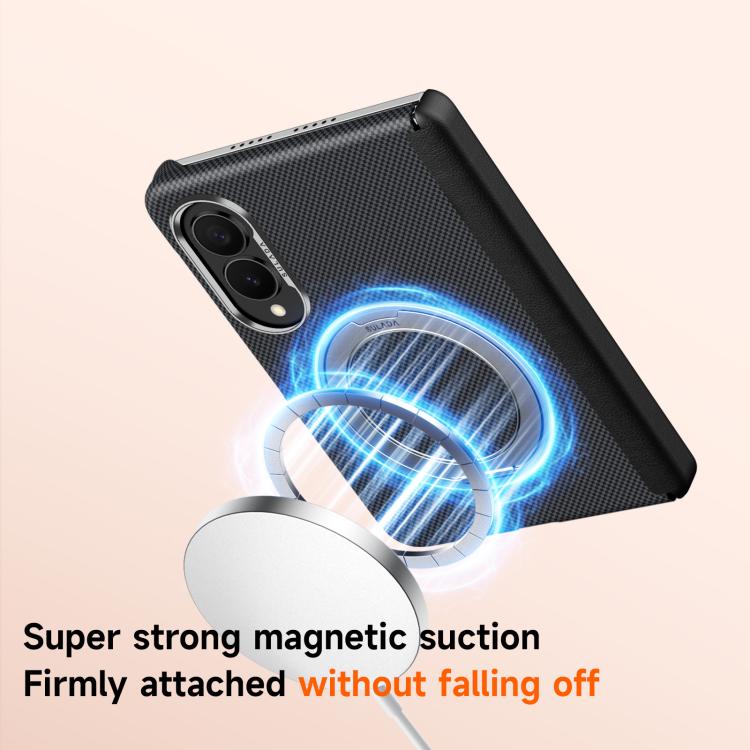 Grid-Textured Case with Rotating Magnetic Holder