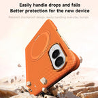 Grid-Textured Case with Rotating Magnetic Holder