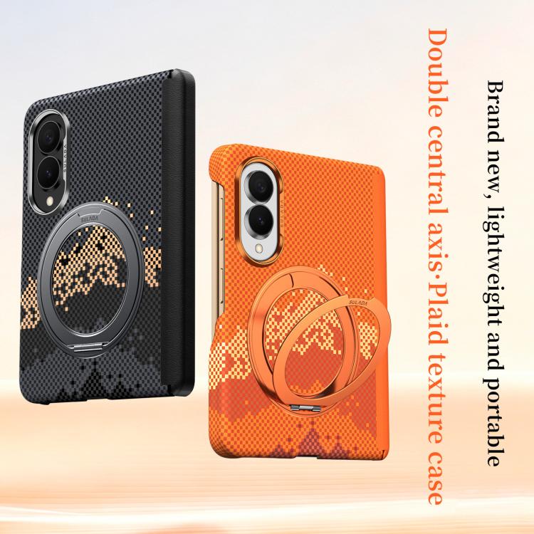 Grippy Kevlar Case with Rotating Magnetic Mount