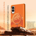 Grippy Kevlar Case with Rotating Magnetic Mount