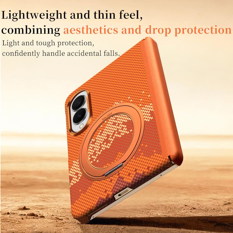 Grippy Kevlar Case with Rotating Magnetic Mount