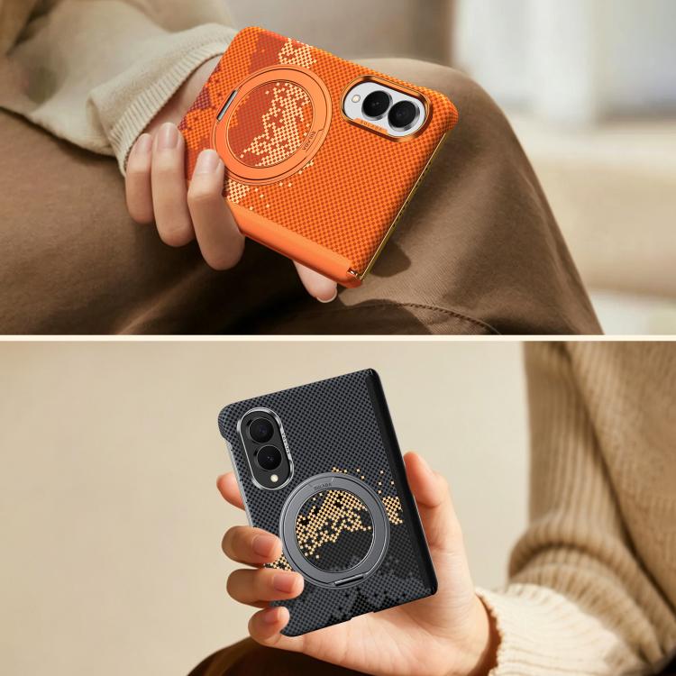 Grippy Kevlar Case with Rotating Magnetic Mount